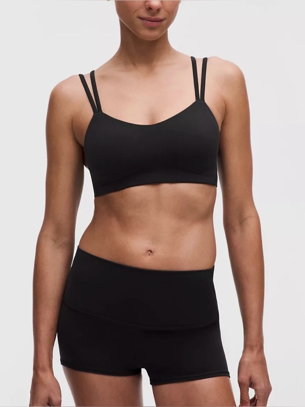 Lululemon Like a Cloud Bra Light Support, B/C Cup Size 8 Black